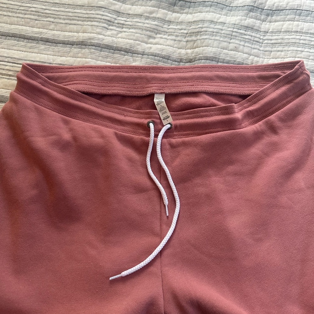Pink Drawstring Sweatpants - Picture 3 of 4